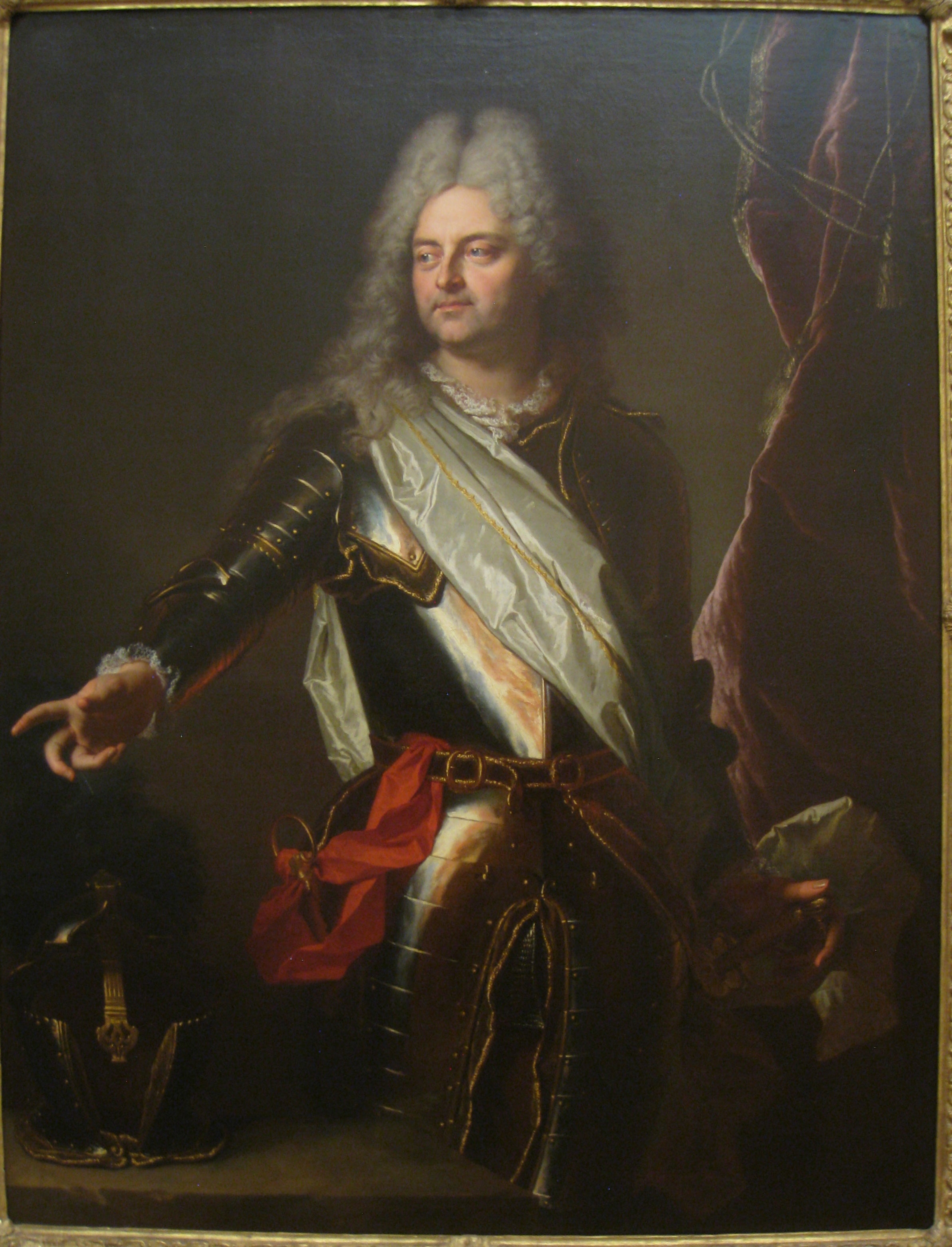 Portrait de Charles-Auguste d'Allonville, marquis de Louville - Hyacinthe Rigaud