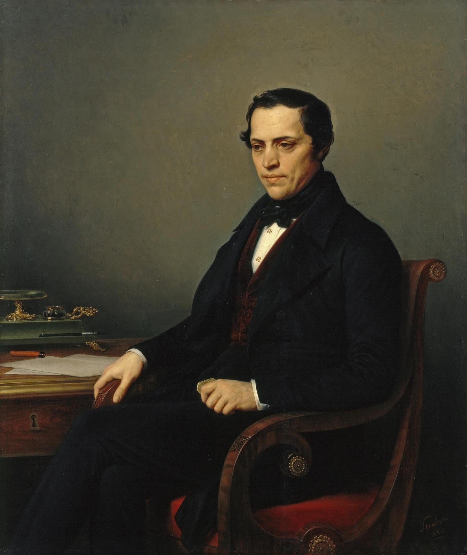 Portrait de D.E. Benardaki - Charles de Steuben