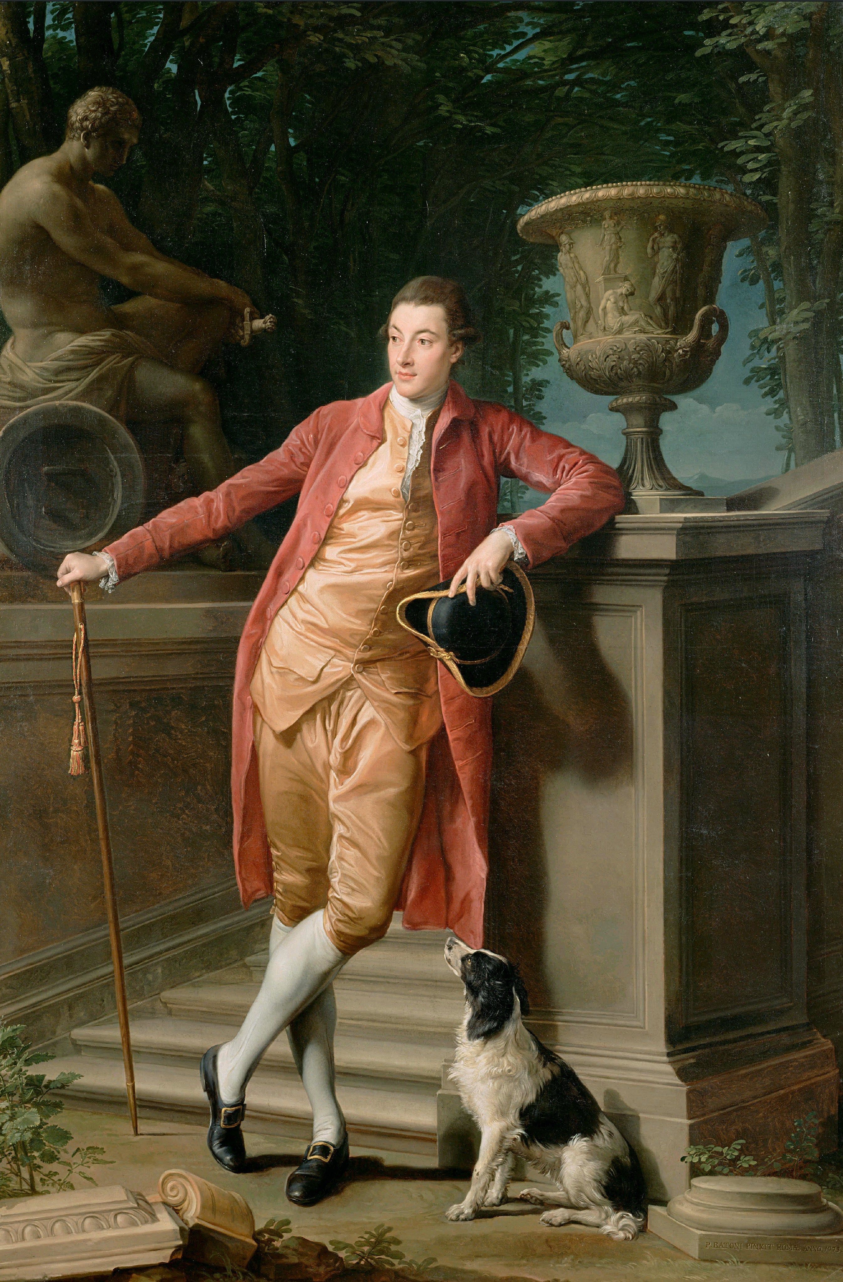 Portrait de John Talbot, futur 1er comte Talbot - Pompeo Batoni