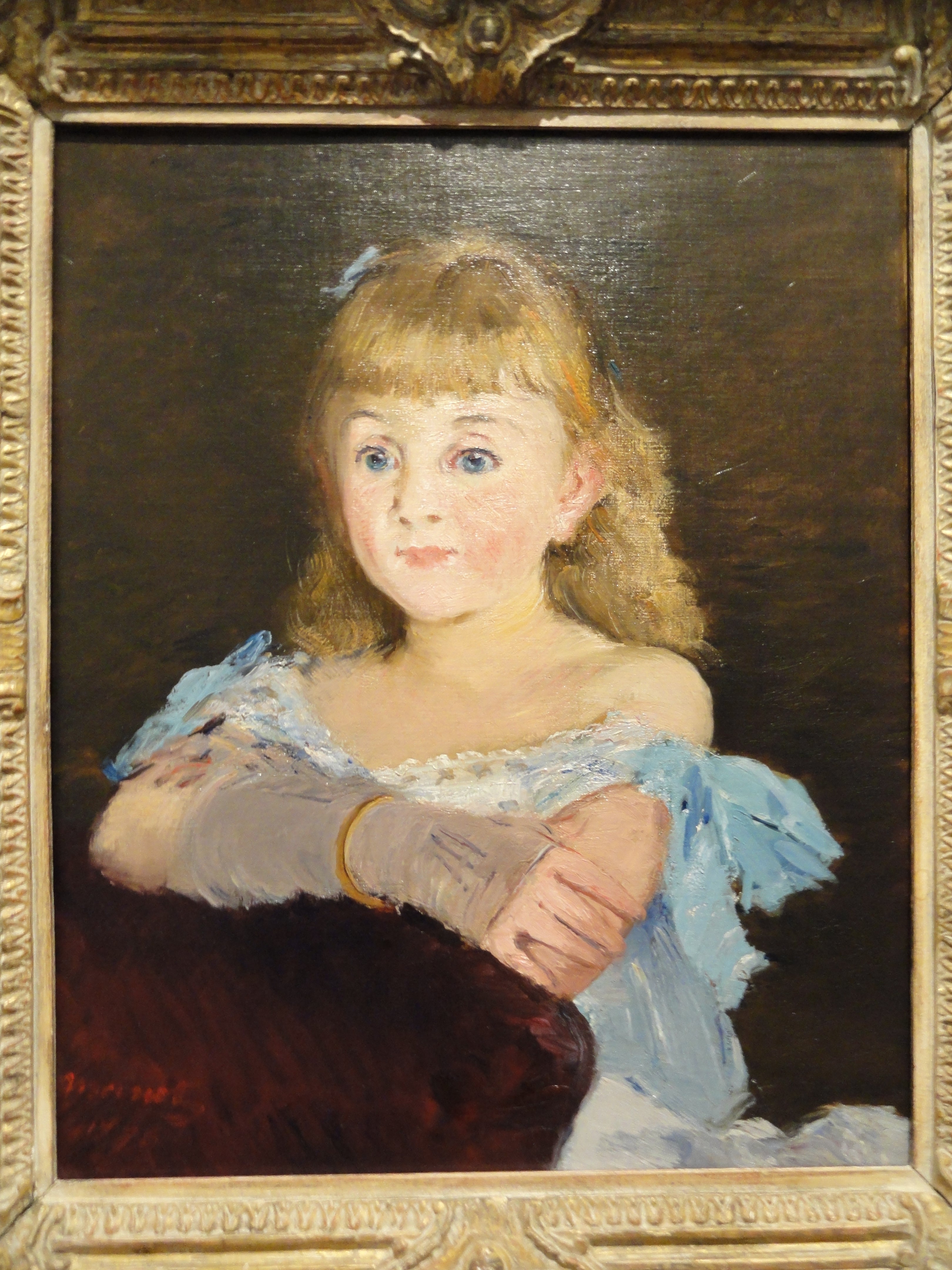 Reproduction du tableau « Portrait de Lise Campineanu - Édouard Manet » par Alpha Reproduction en peinture à l’huile
