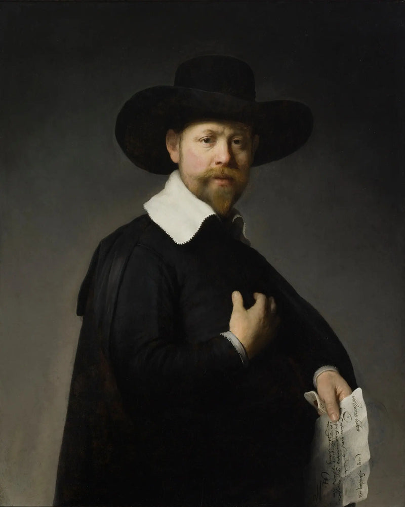 Portrait de Marten Looten - Rembrandt