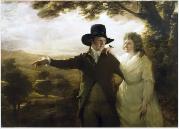 Portrait de Sir John et Lady Clerk de Penicuik - Henry Raeburn