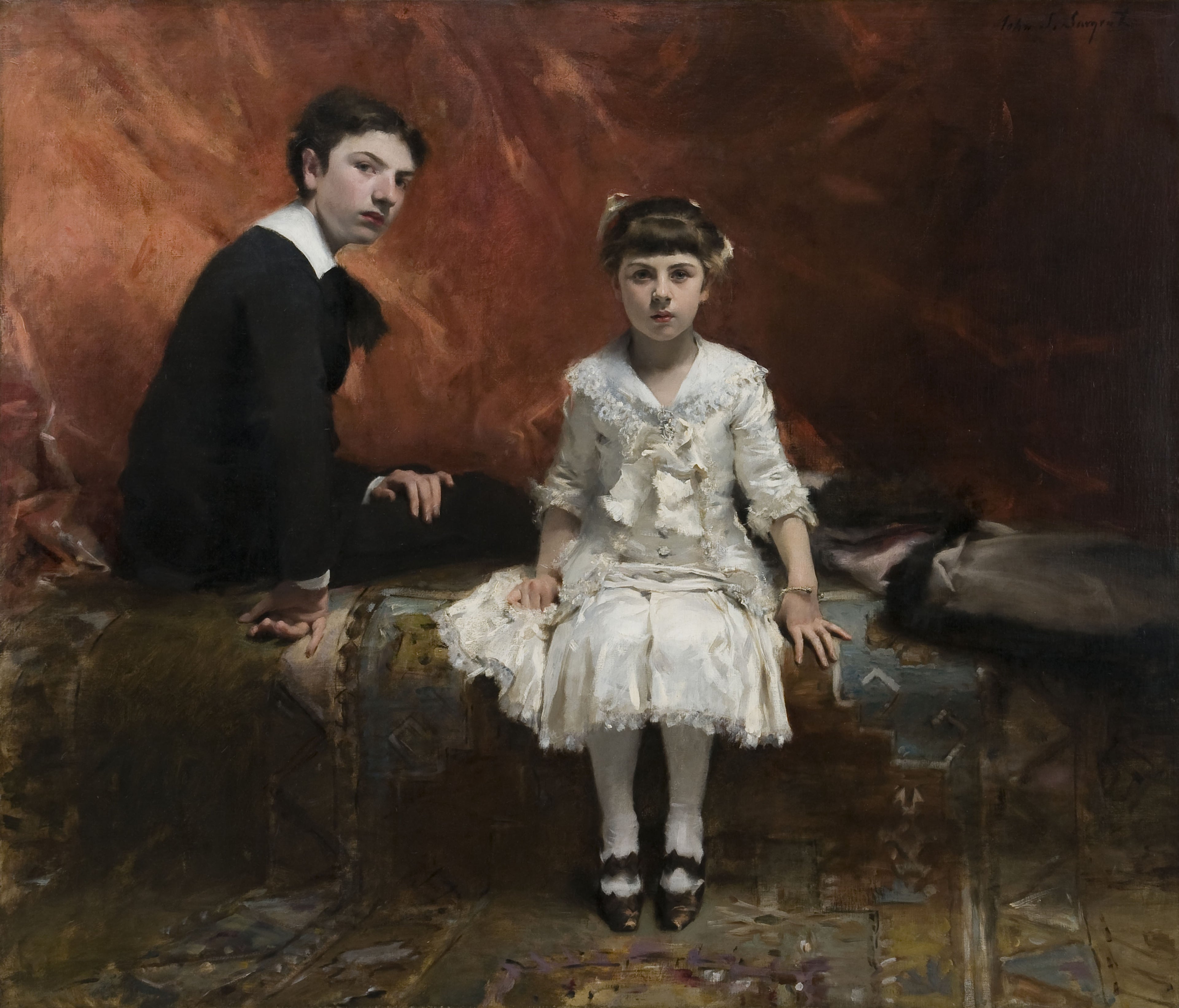 Reproduction du tableau « Les Enfants Pailleron - John Singer Sargent » par Alpha Reproduction en peinture à l’huile