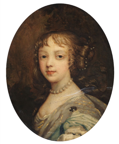 Portrait d'une fille - Peter Lely