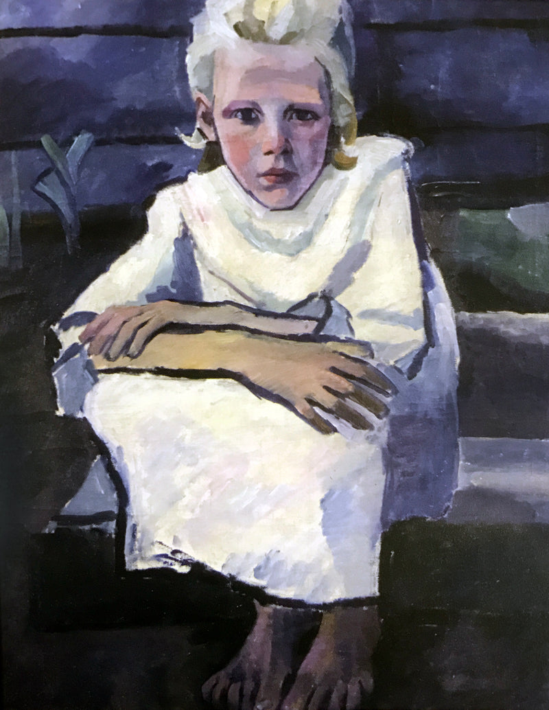 Portrait d'une jeune fille - Olga Rozanova