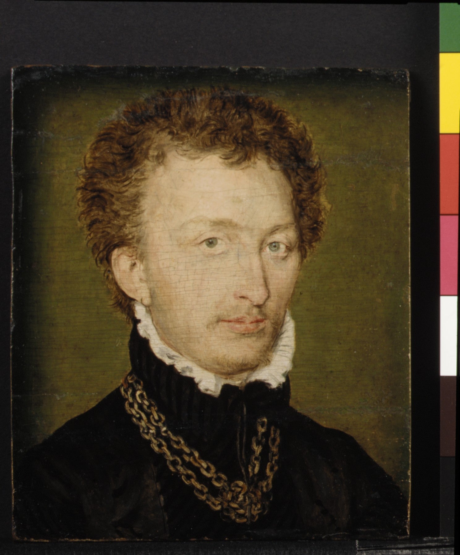 Portrait d'un homme avec une chaîne en or - Corneille de Lyon