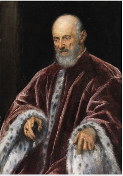 Portrait d'un sénateur vénitien - Jacopo Tintoretto