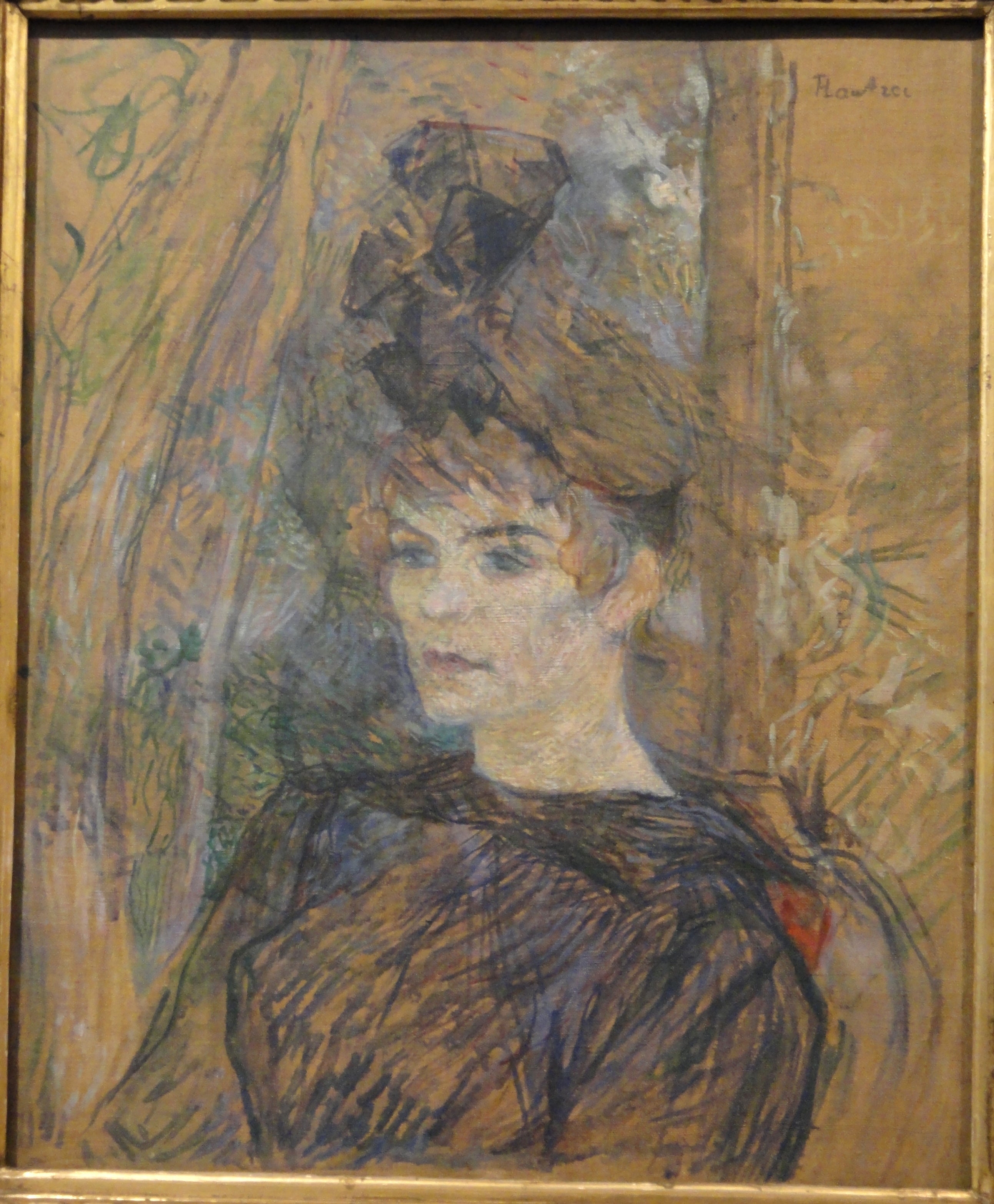 Reproduction du tableau « Portrait de la Peintre Suzanne Valadon - Henri de Toulouse-Lautrec » par Alpha Reproduction en peinture à l’huile