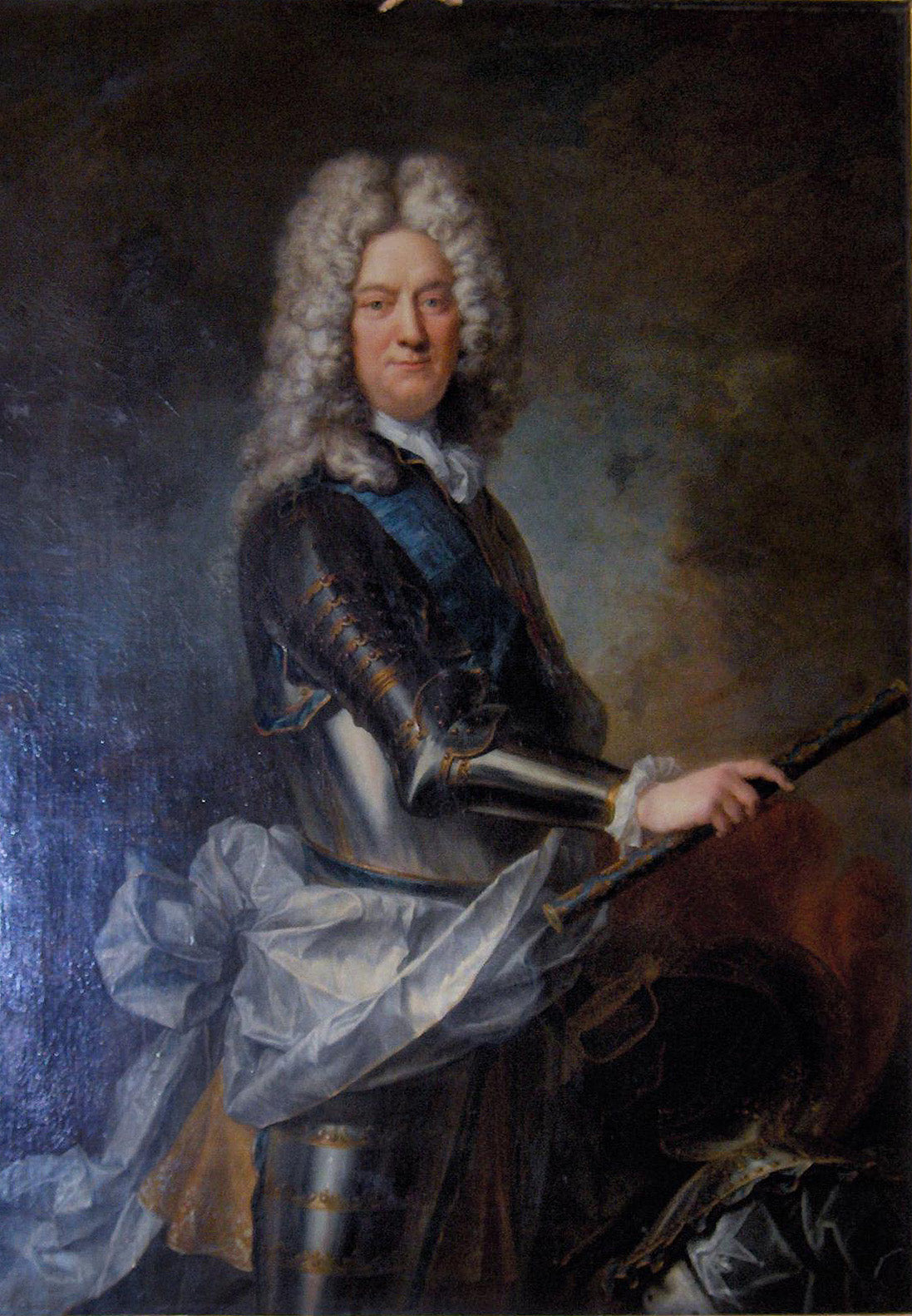 Portrait de Charles-Armand de Gontaut, duc de Biron, maréchal de France - Hyacinthe Rigaud