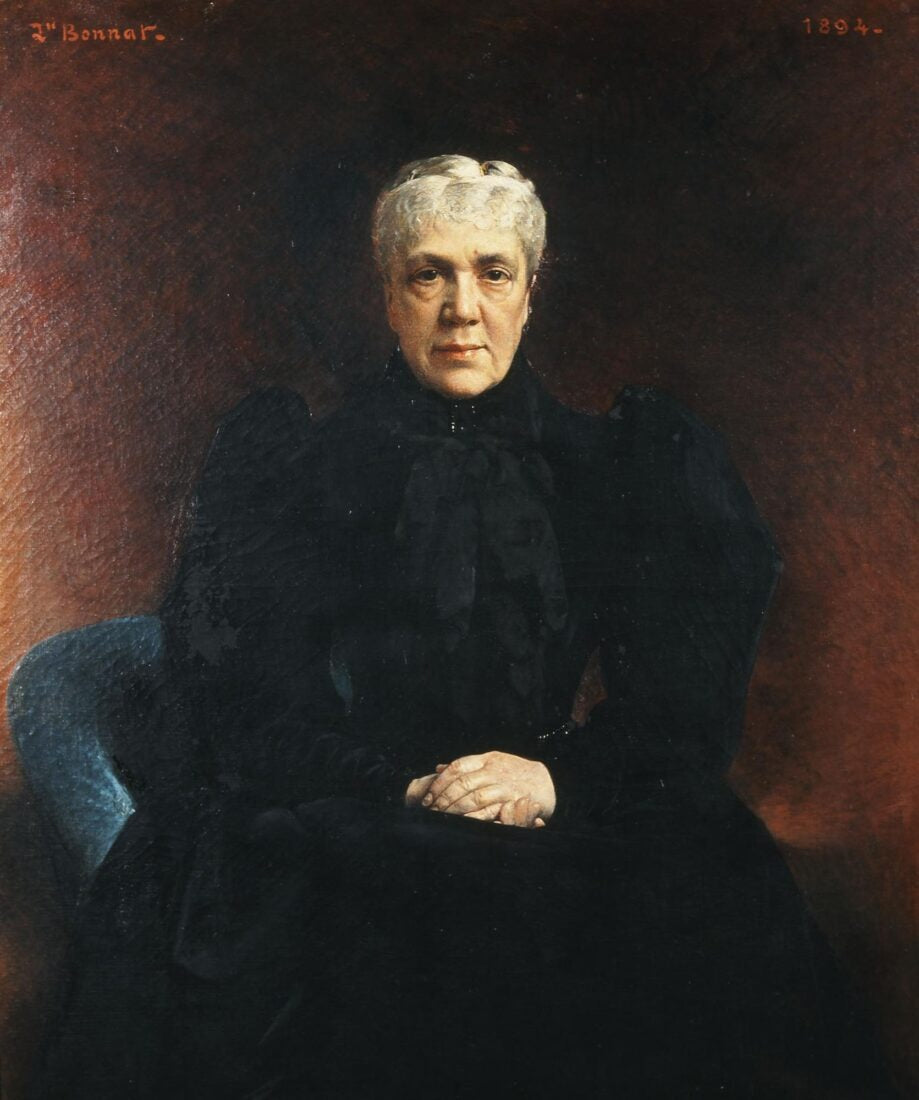 Portrait d'Aimilia Salvagou - Léon Bonnat
