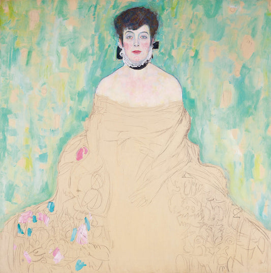 🎨👩‍🎨 Portrait d’Amalie Zuckerkandl – Gustav Klimt (vers 1917–1918)