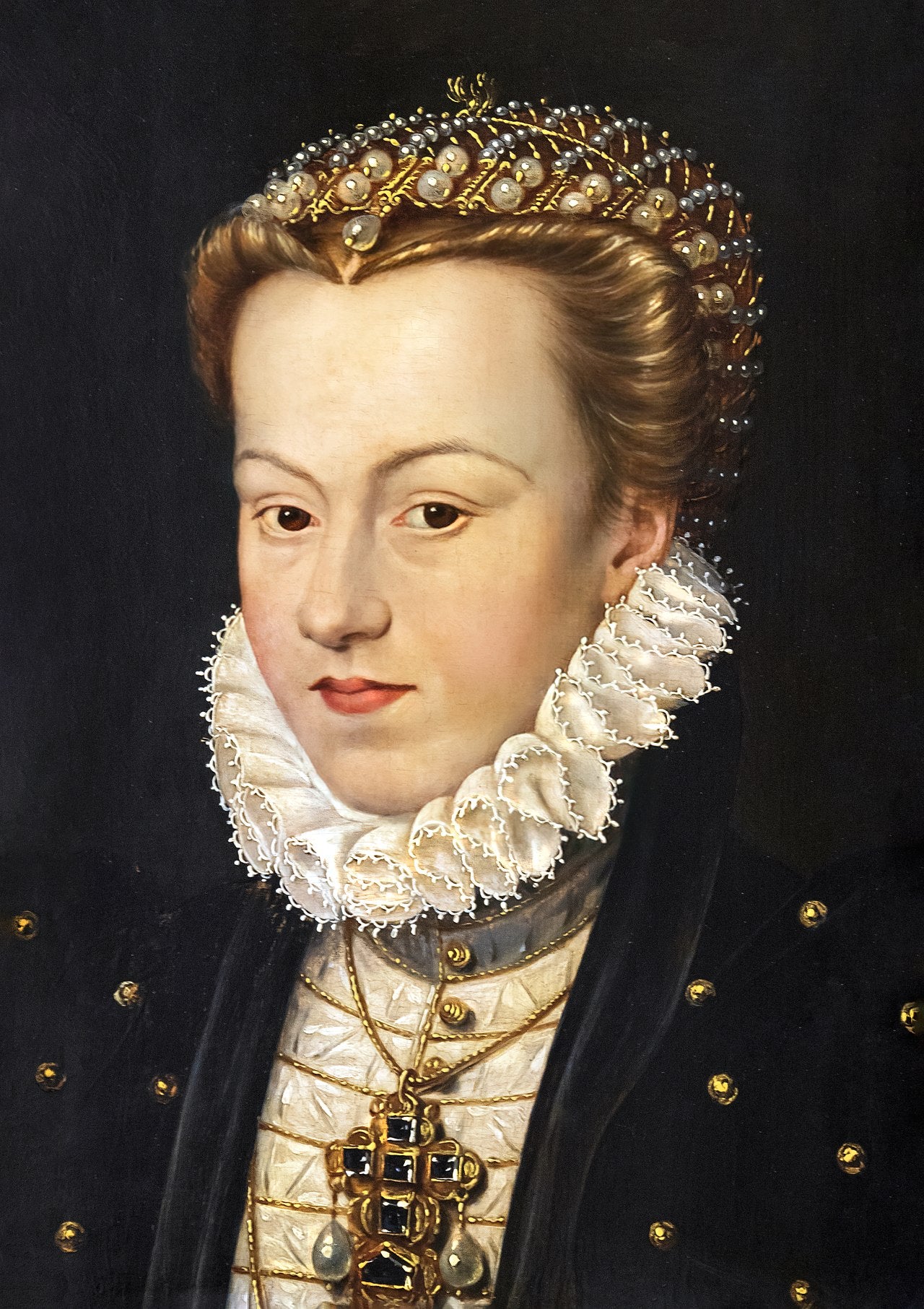 Portrait d’Élisabeth d’Autriche – François Clouet (1571)