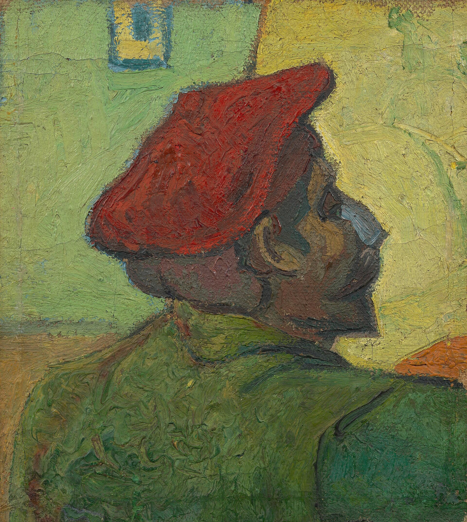 Reproduction du tableau « Portrait de Gauguin - Vincent van Gogh » par Alpha Reproduction en peinture à l’huile