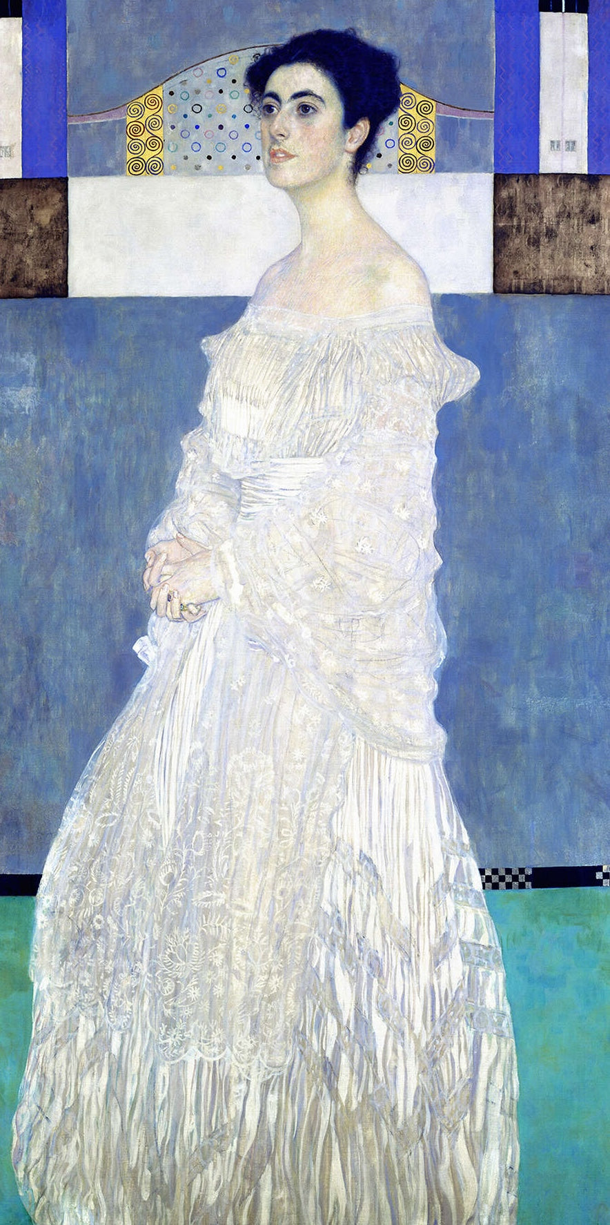 🎨✨ Portrait de Margarethe Stonborough-Wittgenstein – Gustav Klimt (1905)