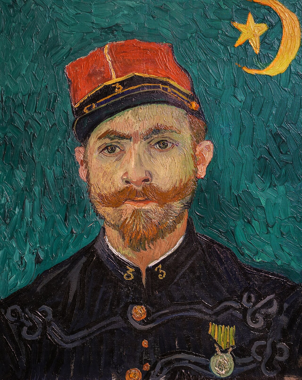 Portrait de Paul-Eugène Milliet - Vincent van Gogh
