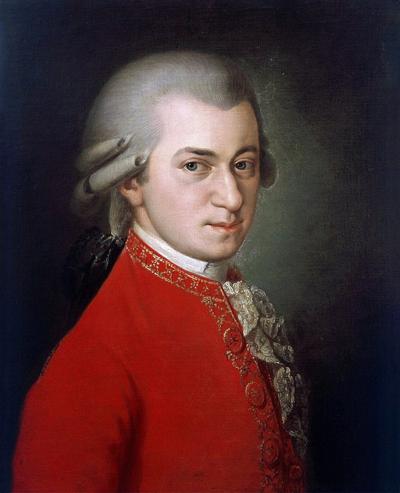 Portrait de Wolfgang Amadeus Mozart (1756–1791) – Barbara Krafft
