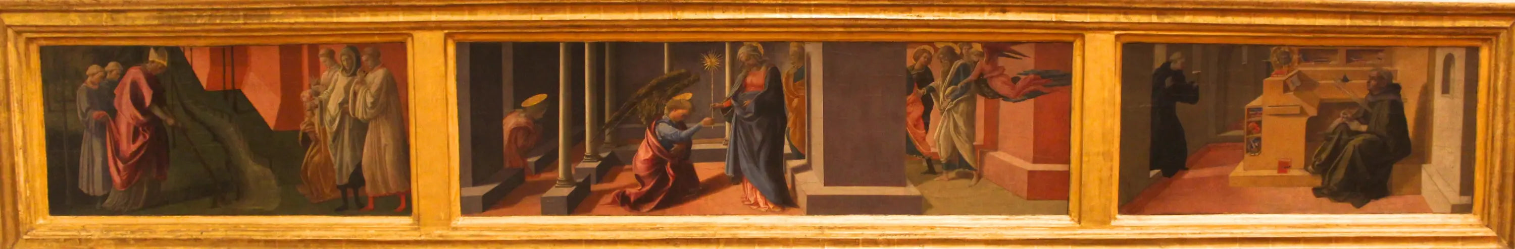 Prédelle du retable Barbadori - Fra Filippo Lippi - Alpha Reproduction