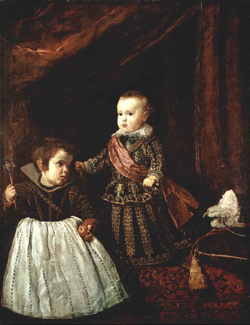 Le Prince Balthazar Carlos avec un naïn - Diego Velázquez
