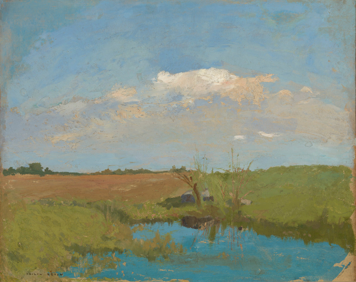 Étang dans les Landes - Odilon Redon