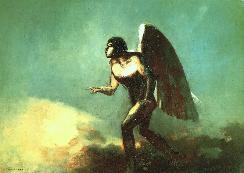 L'Homme ailé - Odilon Redon