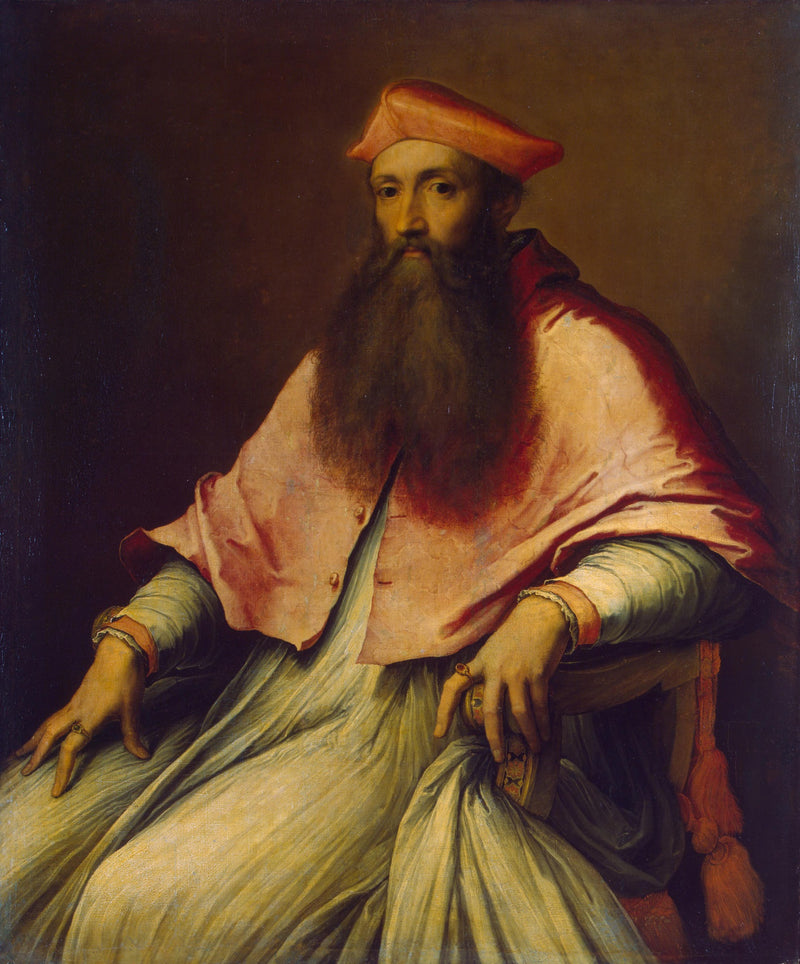 Portrait du cardinal Reginald Pole - Sebastiano del Piombo