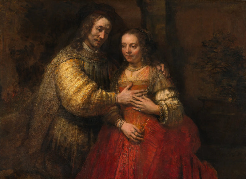 La Fiancée juive - Rembrandt