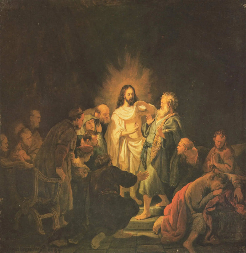 L'Incrédulité de saint Thomas - Rembrandt