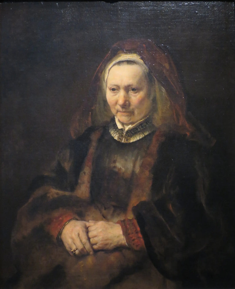Portrait d'une femme âgée - Rembrandt