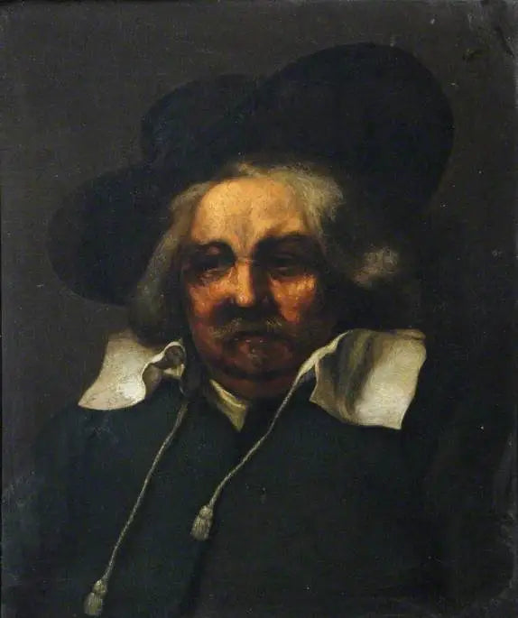 Reproduction du tableau « Portrait d'un homme âgé (copie d'un tableau de 1667) - Rembrandt » par Alpha Reproduction en peinture à l’huile