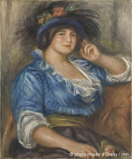 Reproduction du tableau « Colonne romaine - Pierre-Auguste Renoir » par Alpha Reproduction en peinture à l’huile