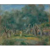 Avenue des Oliviers - Pierre-Auguste Renoir