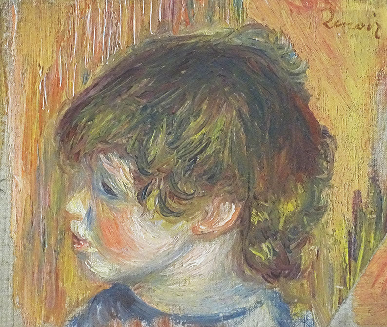 Reproduction du tableau « Portrait de Pierre Renoir - Pierre-Auguste Renoir » par Alpha Reproduction en peinture à l’huile