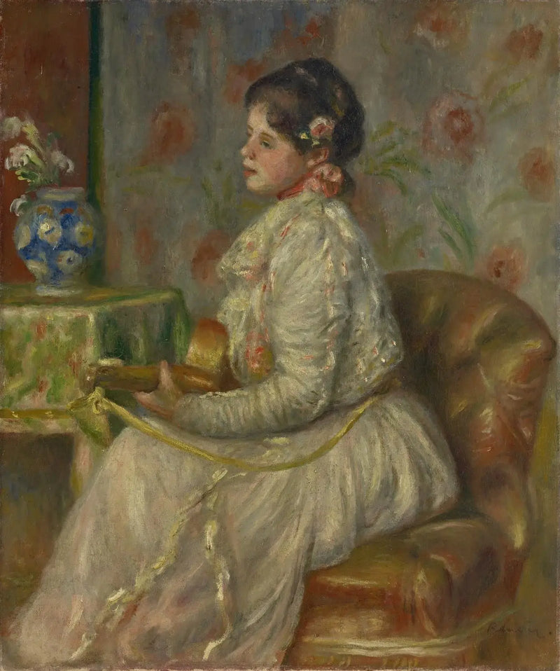 Le guitariste - Pierre-Auguste Renoir
