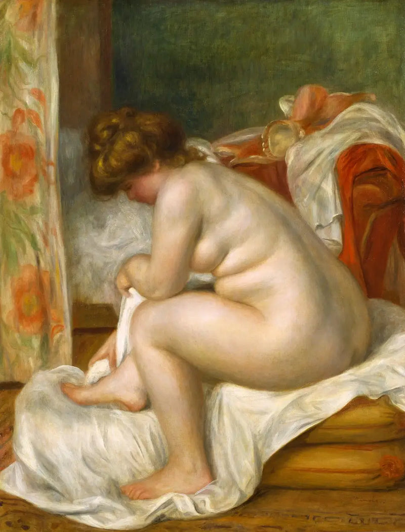 Femme après le bain - Pierre-Auguste Renoir