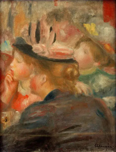 Au théâtre - Pierre-Auguste Renoir