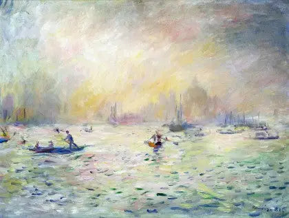 Venise — brouillard - Pierre-Auguste Renoir