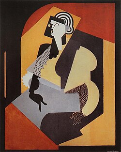 Reproduction du tableau « Femme lisant – Albert Gleizes (1920) » par Alpha Reproduction en peinture à l’huile