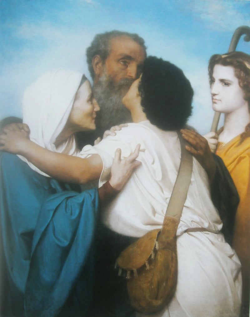Le retour de Tobie - Bouguereau