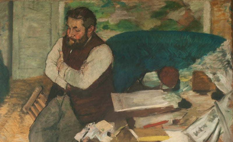 Portrait de Diego Martelli - Edgar Degas