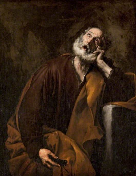 Saint Pierre Repentant - Jusepe de Ribera