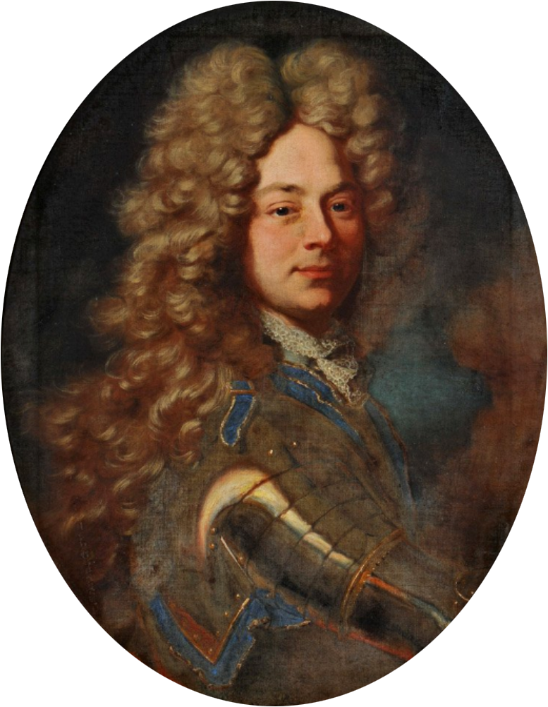 Portrait du prince Johann-Wilhelm de Saxe-Gotha - Hyacinthe Rigaud