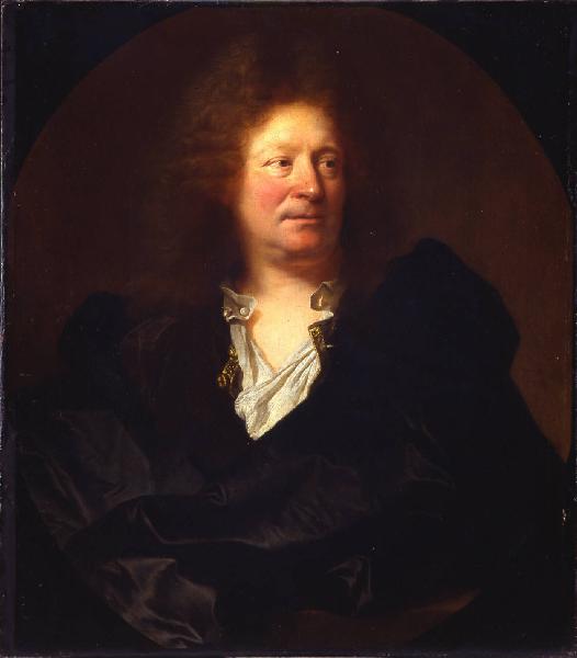 Portrait de Charles de La Fosse (1636-1716) - Hyacinthe Rigaud