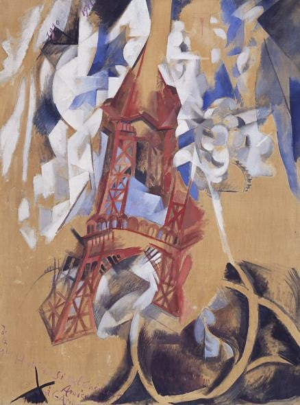Reproduction du tableau « La Tour Eiffel - Robert Delaunay » par Alpha Reproduction en peinture à l’huile