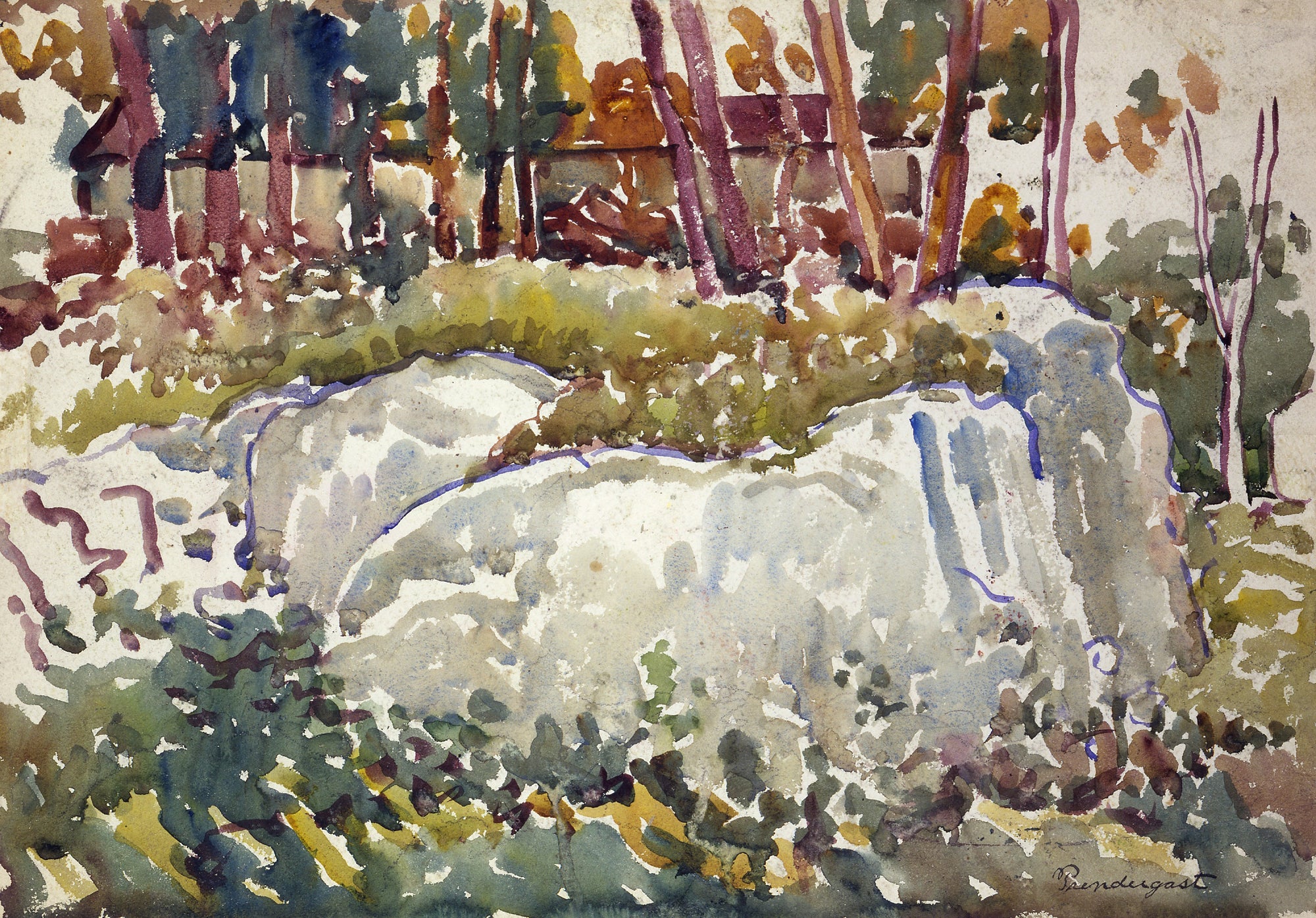 Rochers, Maine - Maurice Prendergast