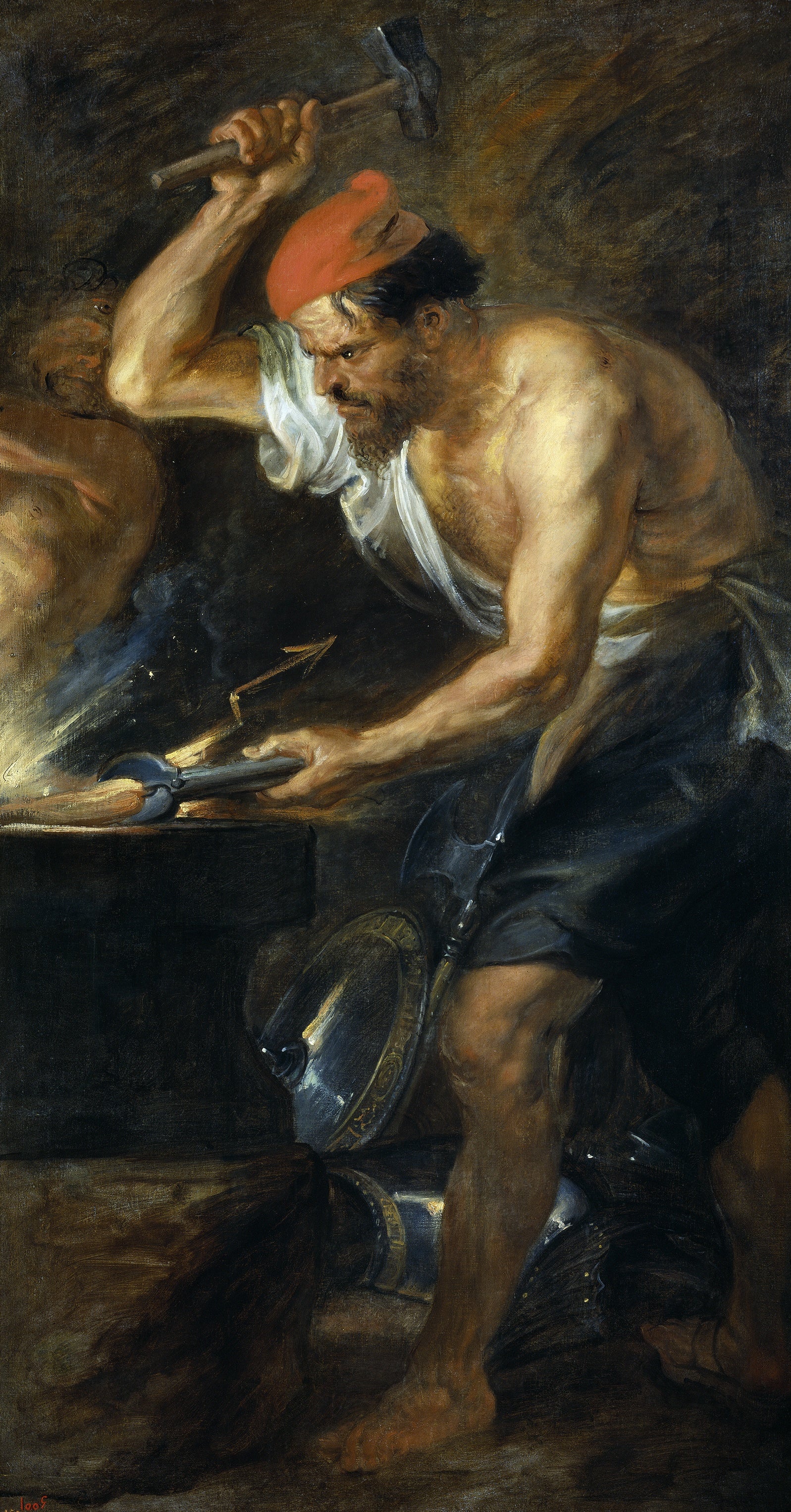Vulcain forge les foudres de Jupiter - Peter Paul Rubens