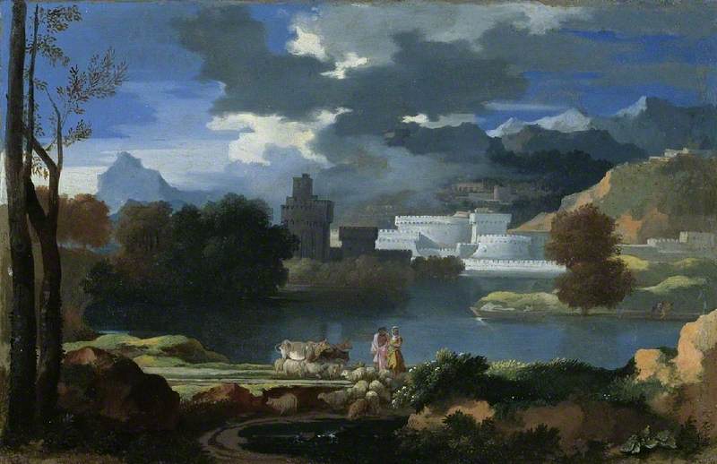 Paysage classique - Sébastien Bourdon