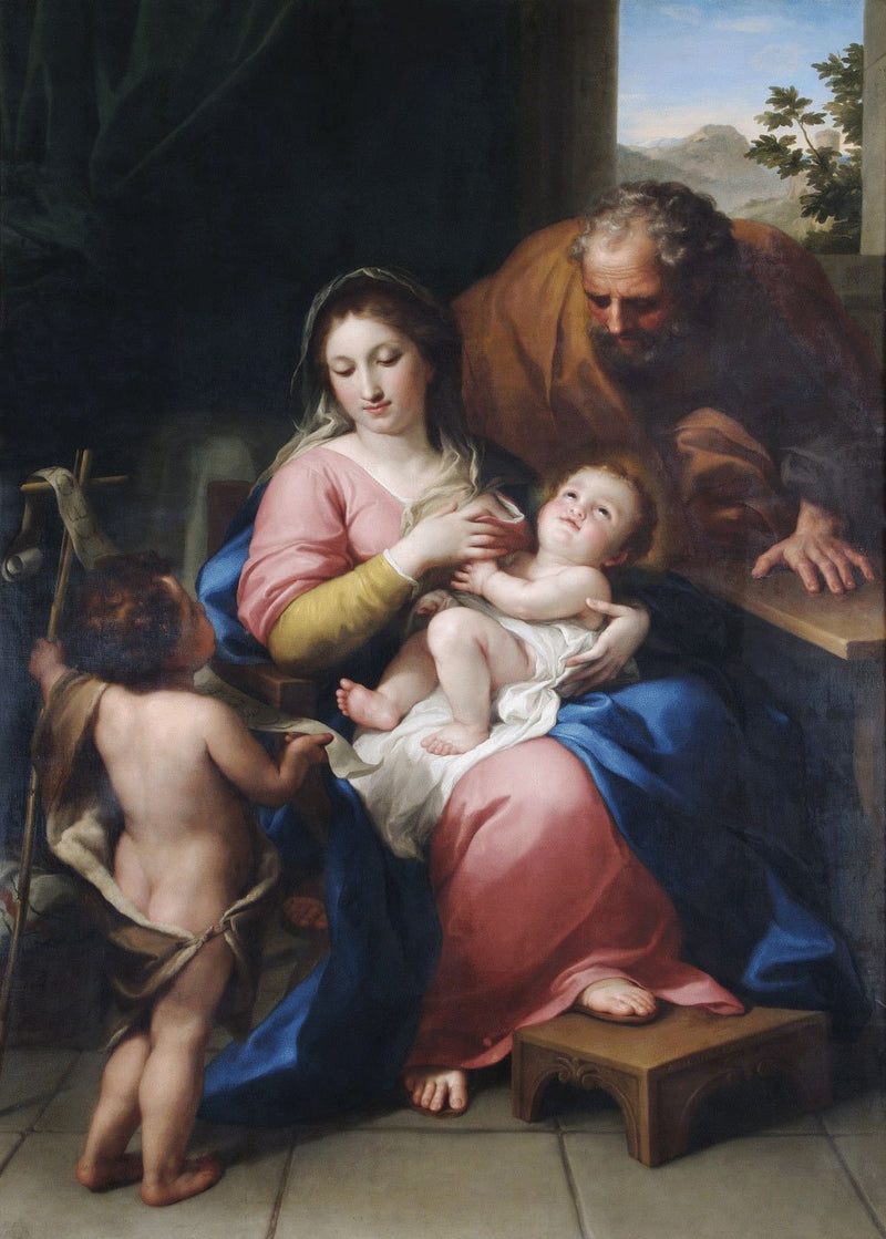 La Sainte Famille avec l'enfant saint Jean - Anton Raphael Mengs