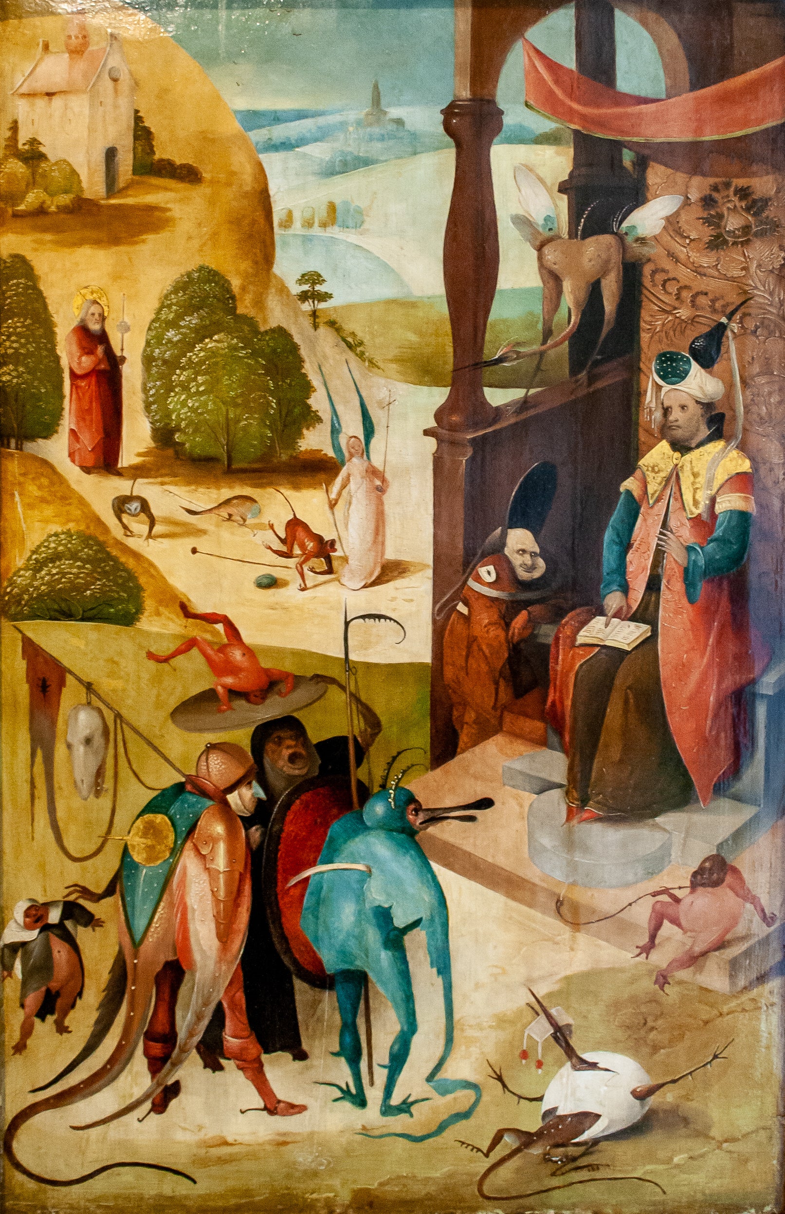 Saint Jacques le Majeur et le magicien Hermogène - Hieronymus Bosch
