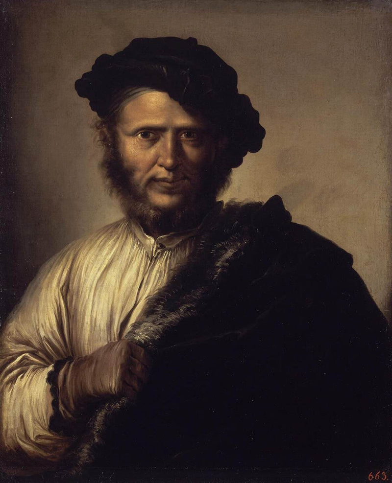 Portrait d'homme - Salvator Rosa