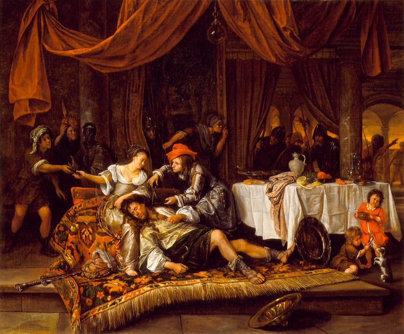 Samson et Dalila - Jan Steen